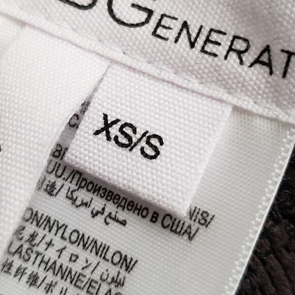 BCBGENERATION‎ One Shoulder Bodycon Dress XS/S NWT y2k Brown Textured - Picture 7 of 12